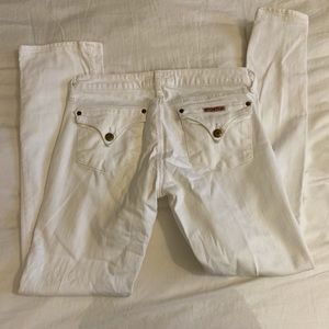 Hudson’s straight leg jeans